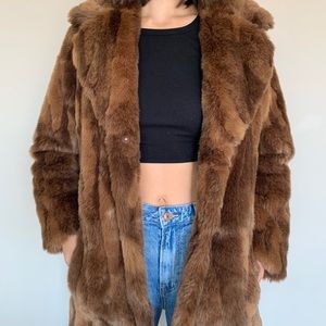Faux Fur Coat